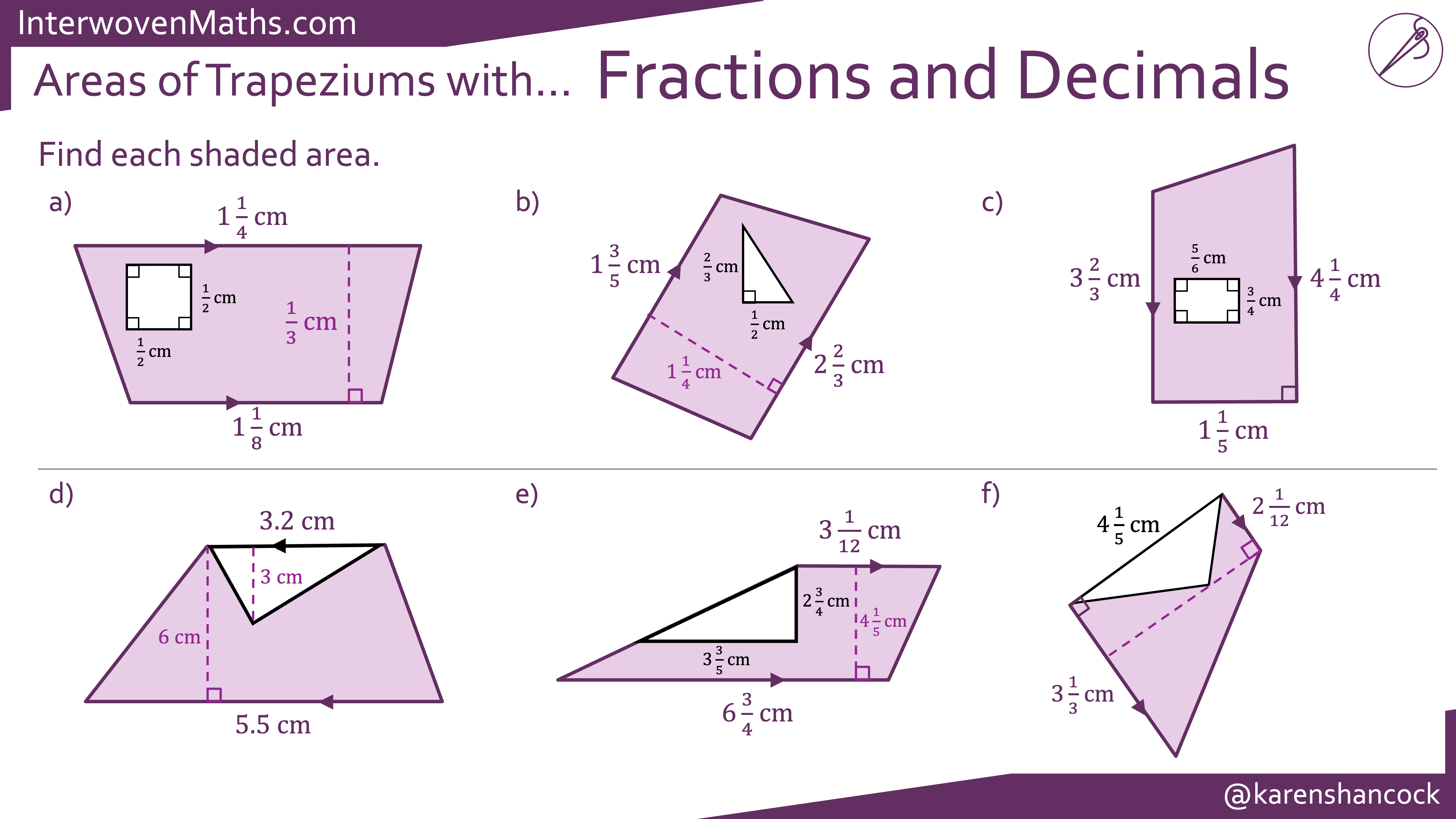 Preview of Areas of Trapeziums