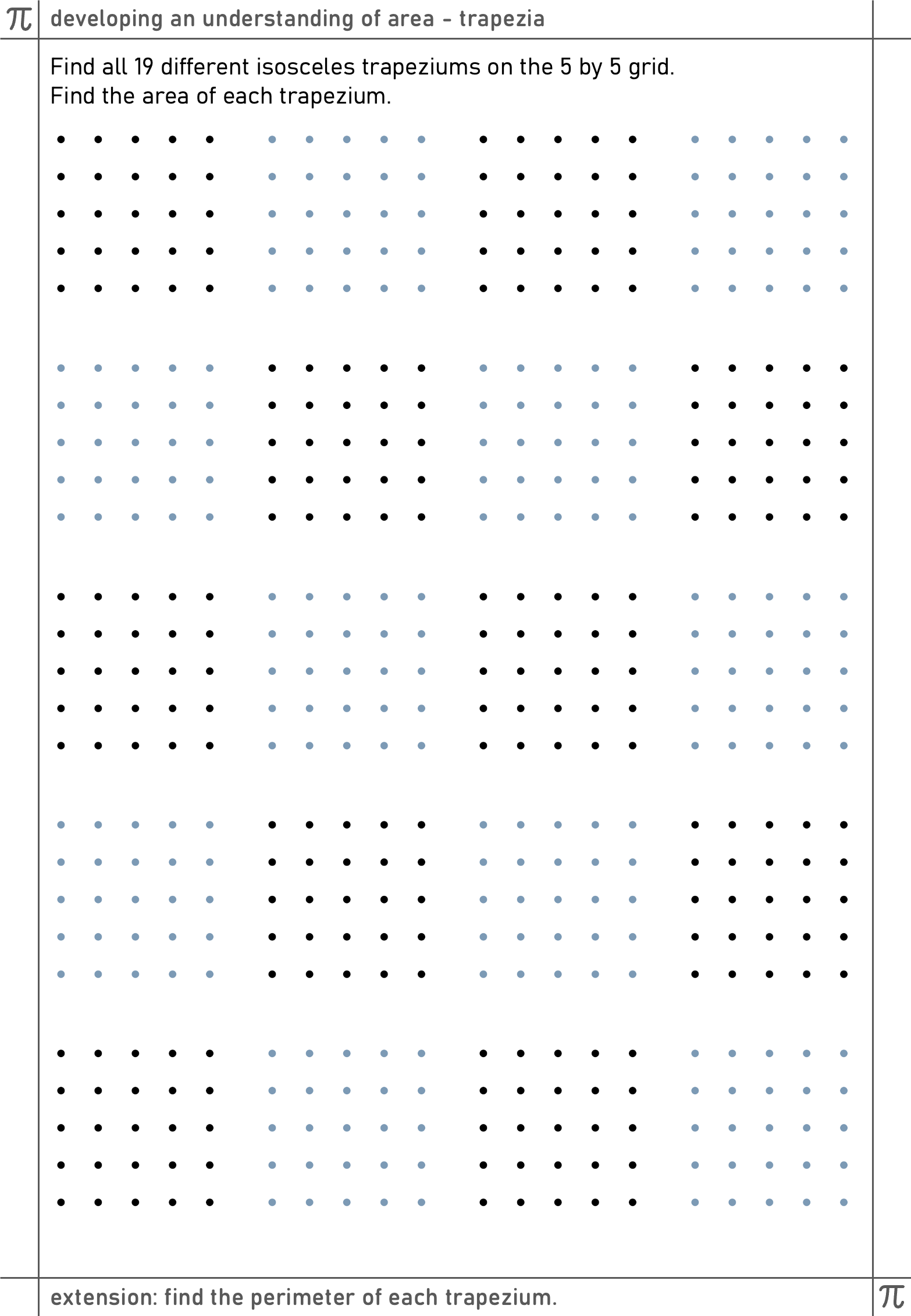 Dotty Areas task page 3