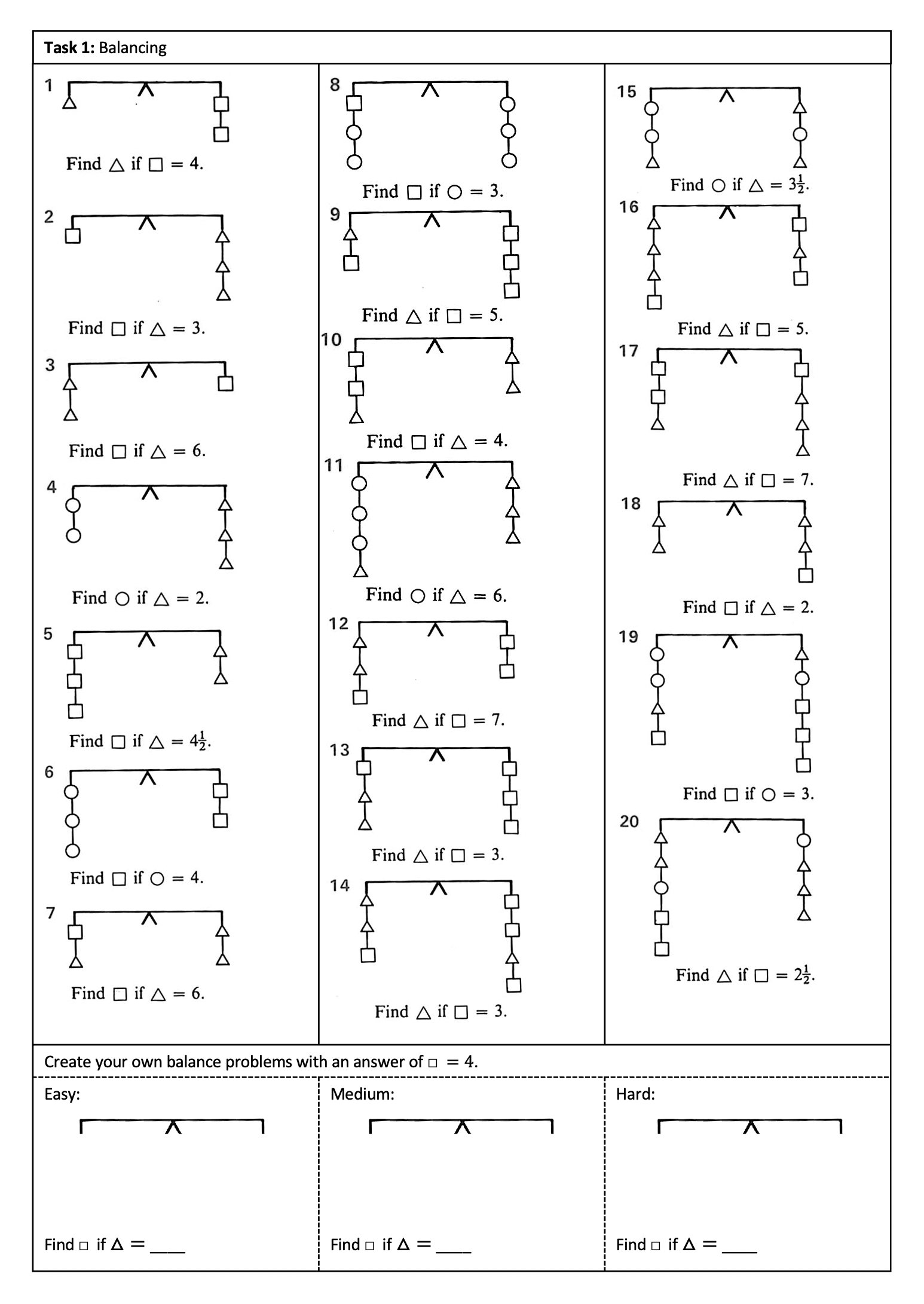 Preview of Heylings Solving Equations