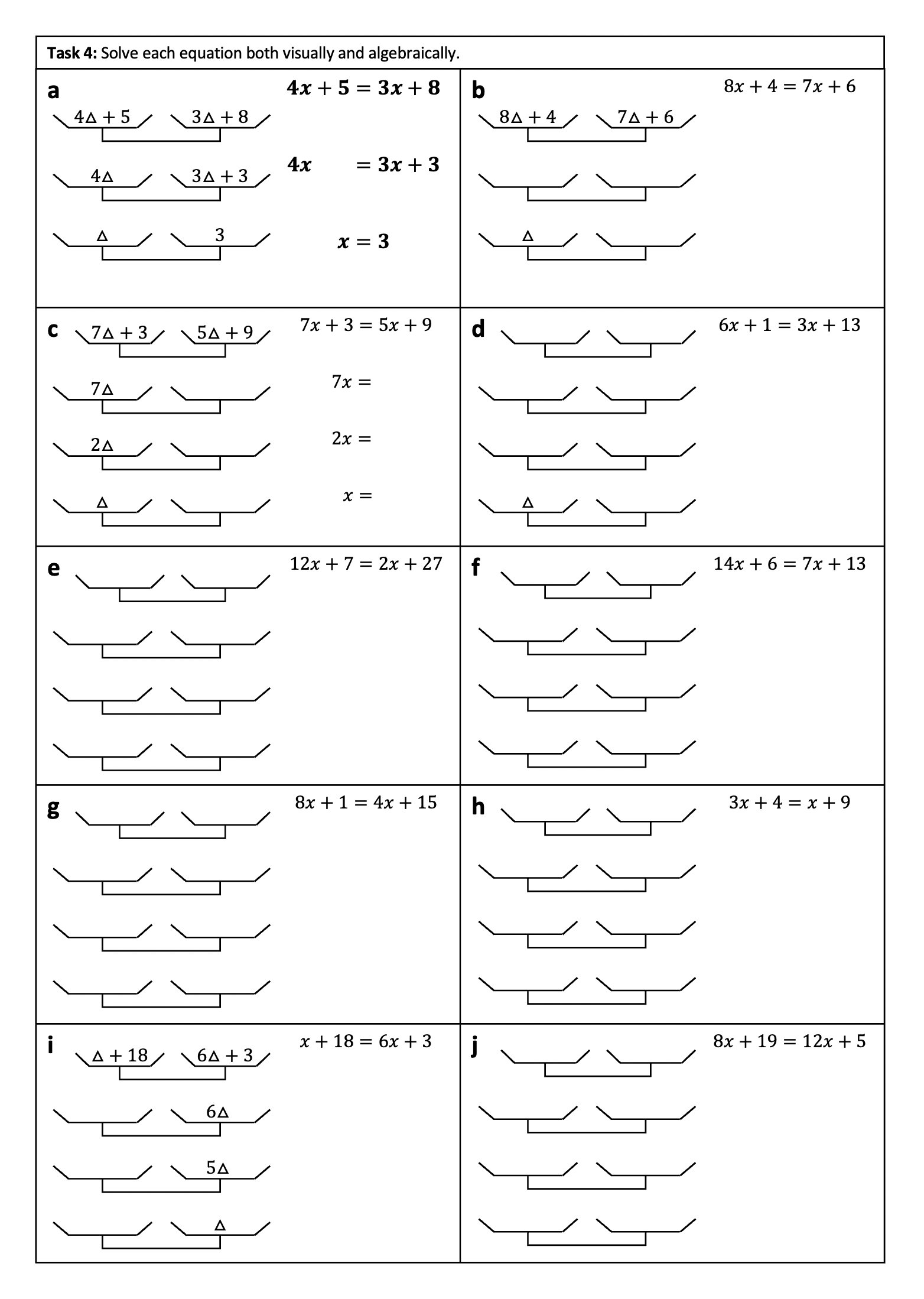 Preview of Heylings Solving Equations