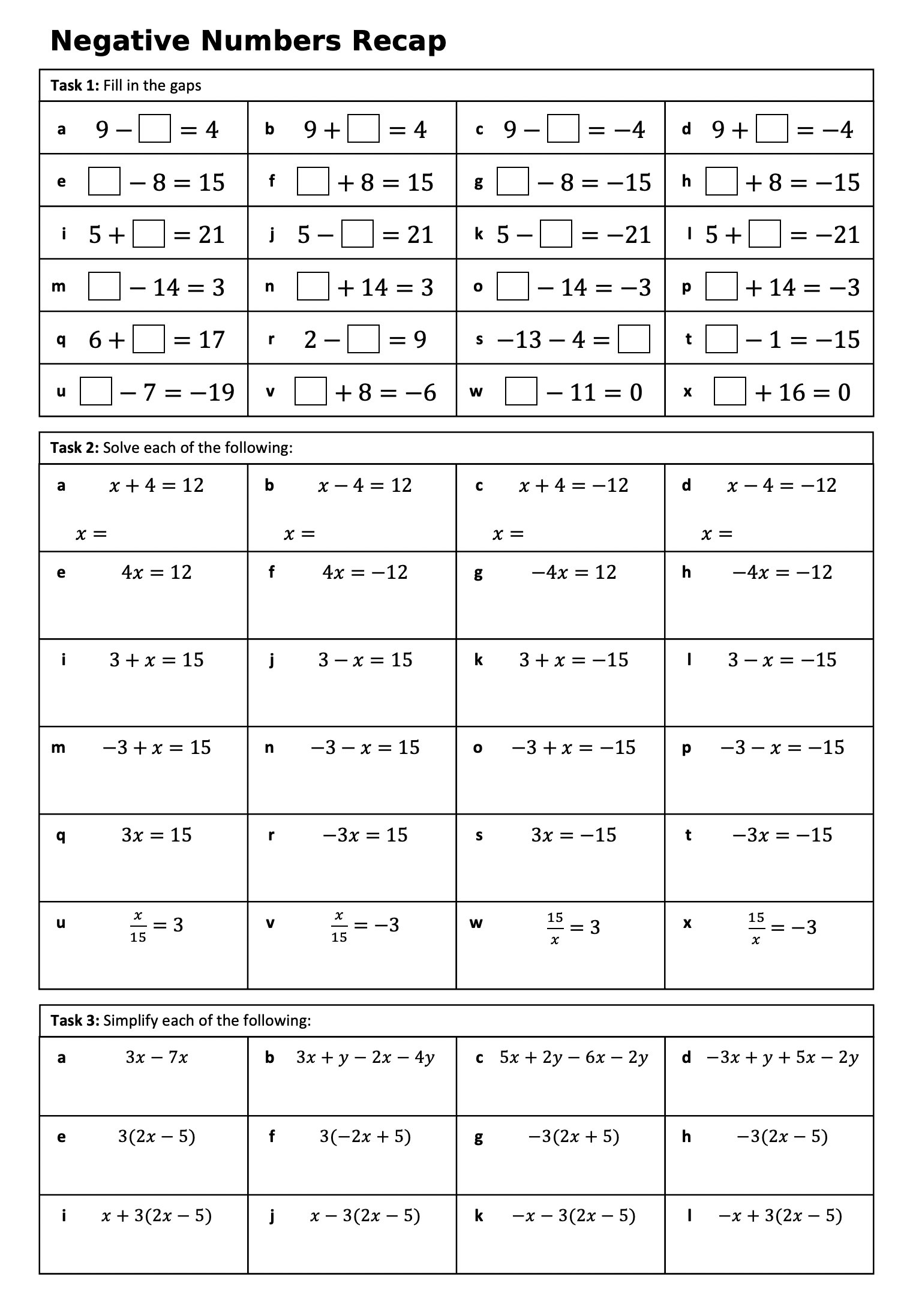 Preview of Heylings Solving Equations