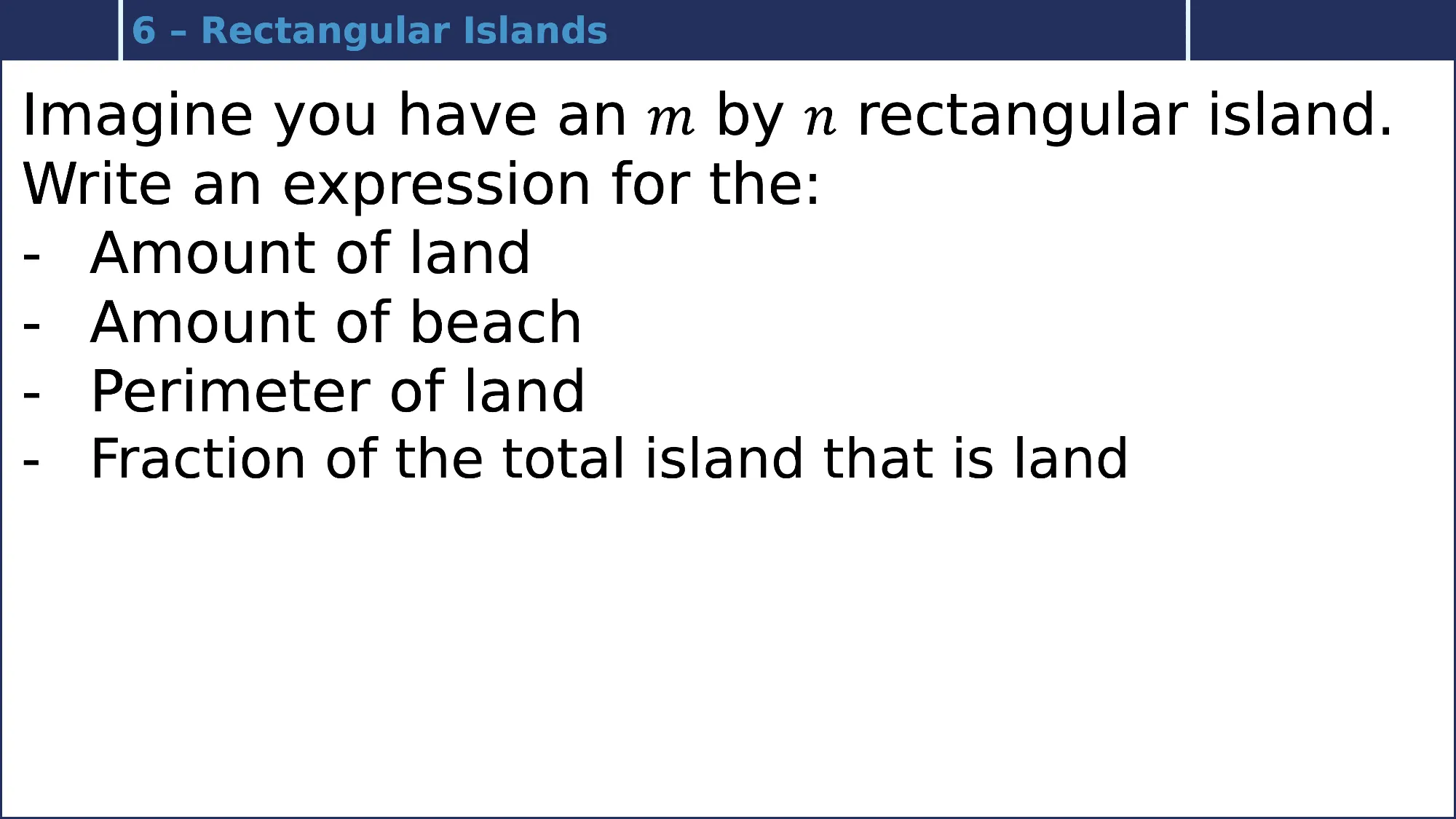 Island prompt 6