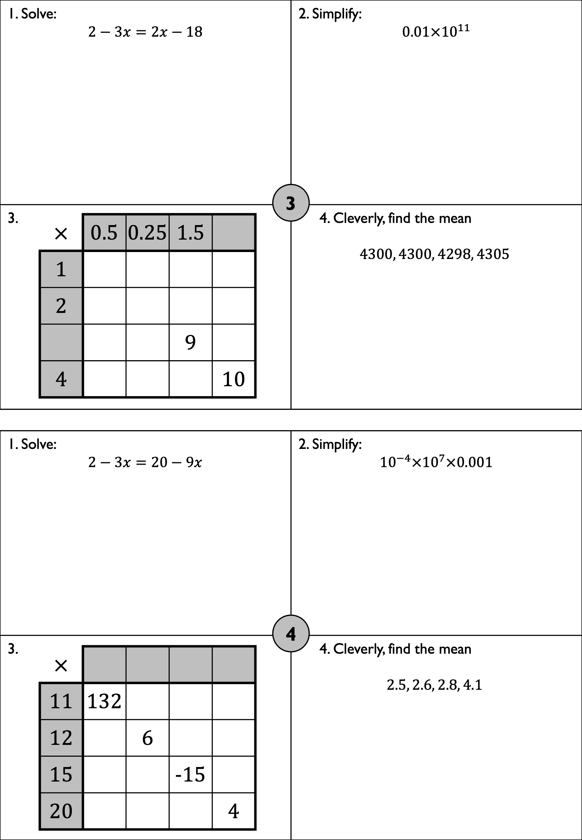 Preview of Calculations with Standard Form