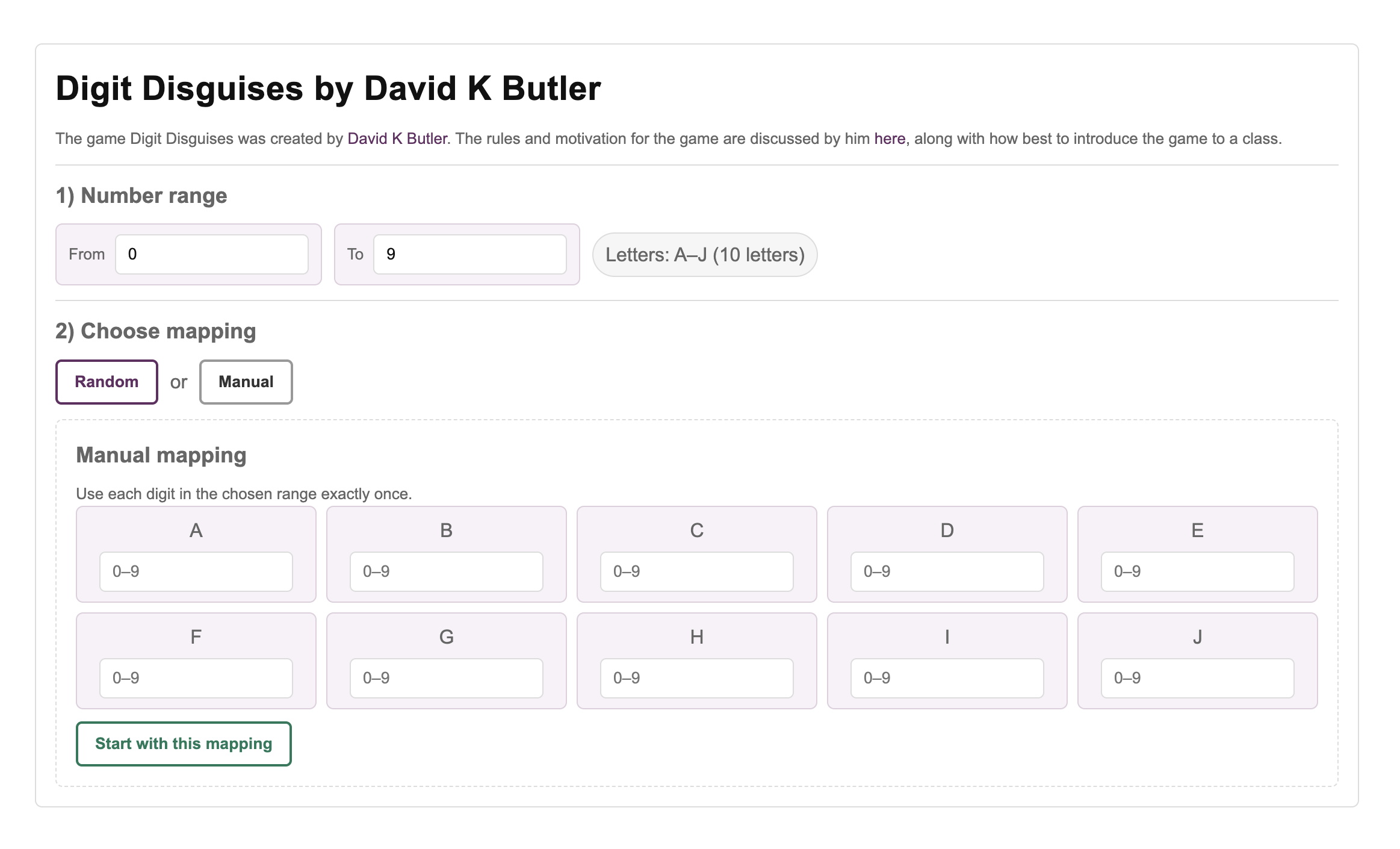 Preview of Digit Disguises by David K Butler